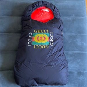Gucci Quilted Logo Bunting Bag